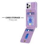 Custodia portafoglio iPhone 15 Pro Max con supporto