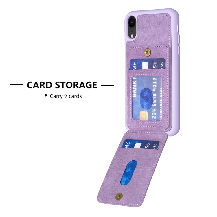 Custodia portafoglio con supporto per iPhone XR
