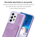 Custodia portafoglio con supporto per Samsung Galaxy A52