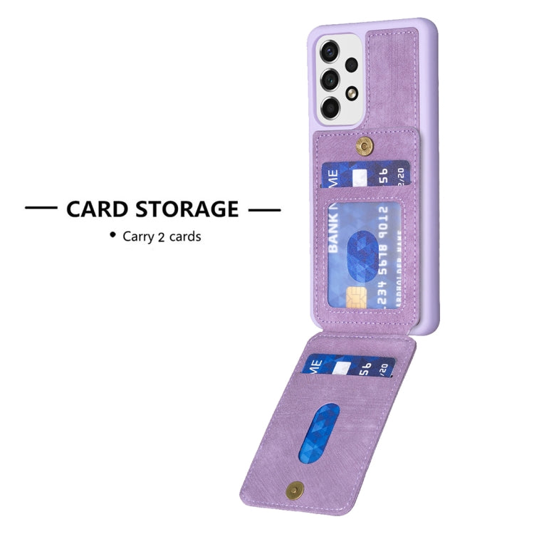 Custodia portafoglio con supporto per Samsung Galaxy A52