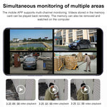 Telecamera IP WiFi esterna 8MP con visione notturna a colori