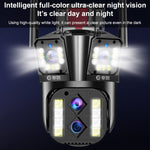 Telecamera IP WiFi esterna 8MP con visione notturna a colori