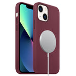Custodia MagSafe silicone liquido per iPhone 13 mini