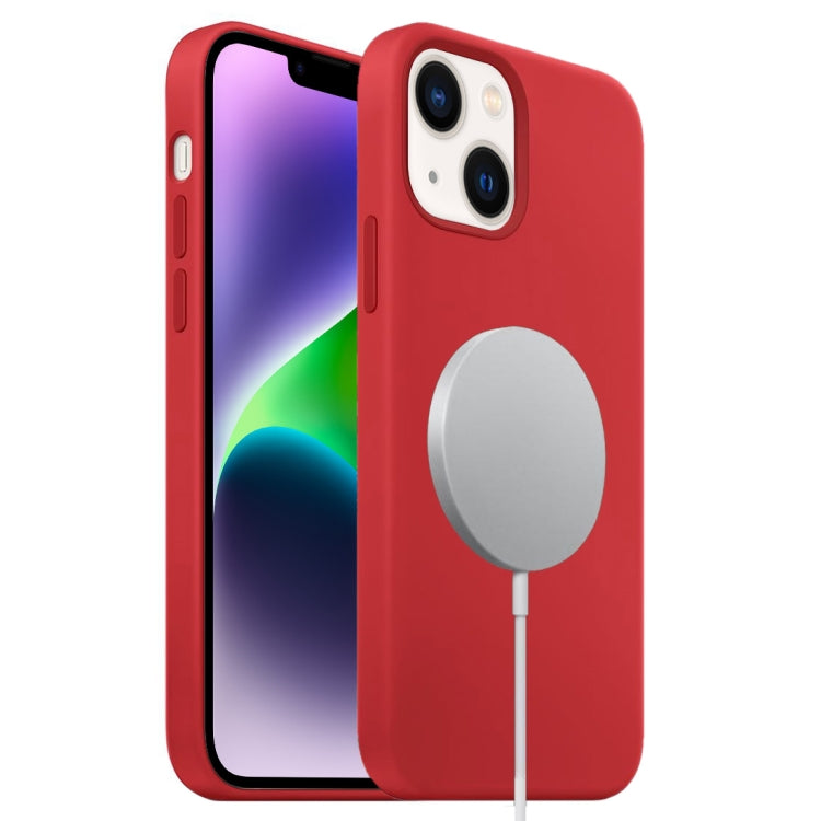 Custodia MagSafe in silicone liquido per iPhone 14