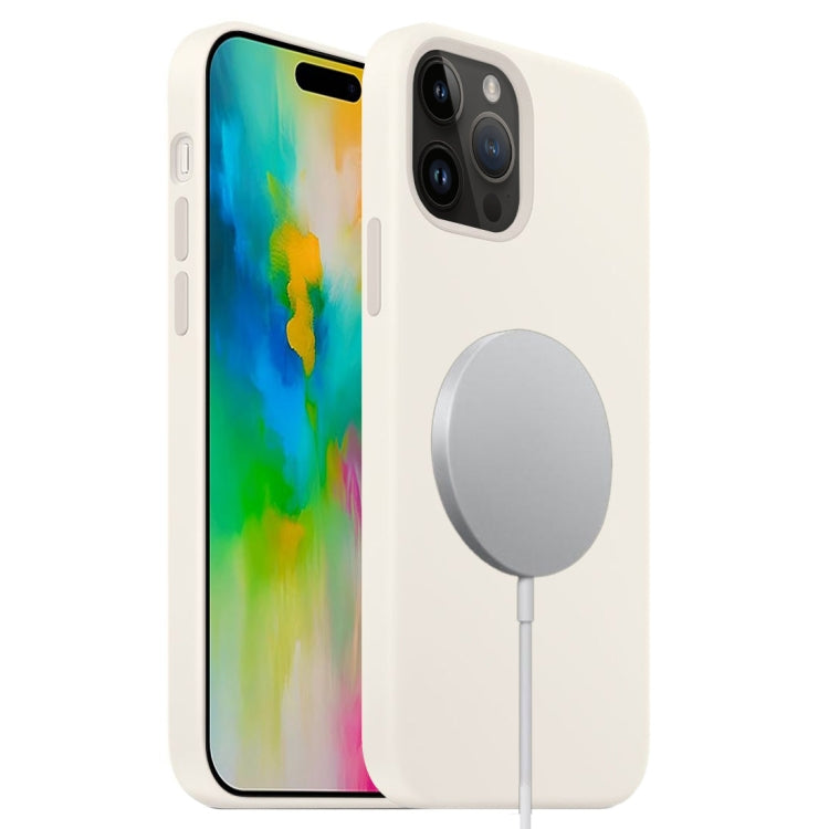 Custodia MagSafe silicone liquido per iPhone 16 Pro Max