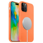 Custodia MagSafe silicone liquido per iPhone 16 Pro Max