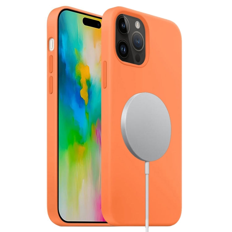 Custodia MagSafe silicone liquido per iPhone 16 Pro Max