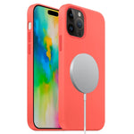Custodia MagSafe silicone liquido per iPhone 16 Pro Max