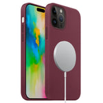 Custodia MagSafe silicone liquido per iPhone 16 Pro Max