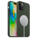 Custodia MagSafe silicone liquido per iPhone 16 Pro Max