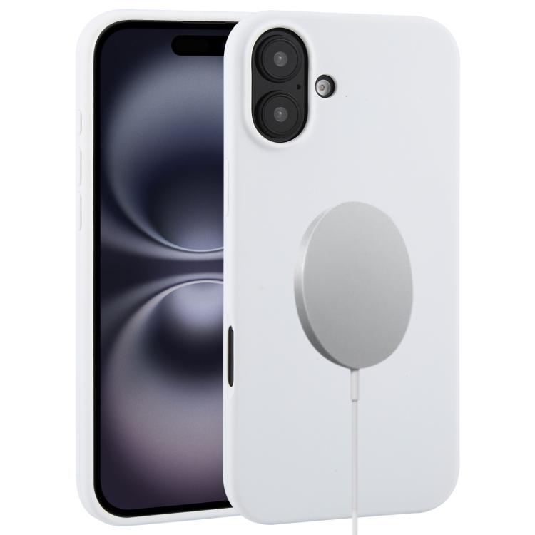 Custodia MagSafe silicone liquido per iPhone 16 Pro Max