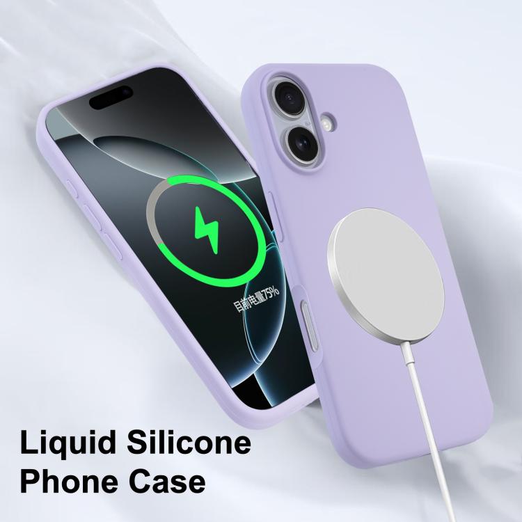 Custodia MagSafe in silicone liquido per iPhone 13 Pro Max