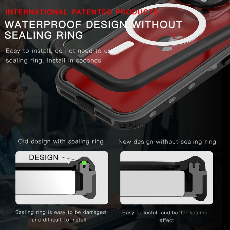 Custodia impermeabile MagSafe per iPhone 15 Pro Max