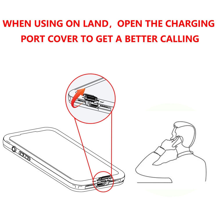 Custodia impermeabile MagSafe per iPhone 15 Pro Max