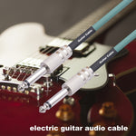 Cavo audio mono 6,35 mm per chitarra elettrica 1-10 m