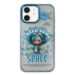 Custodia TPU PC con motivo dipinto per iPhone 13 e serie 12