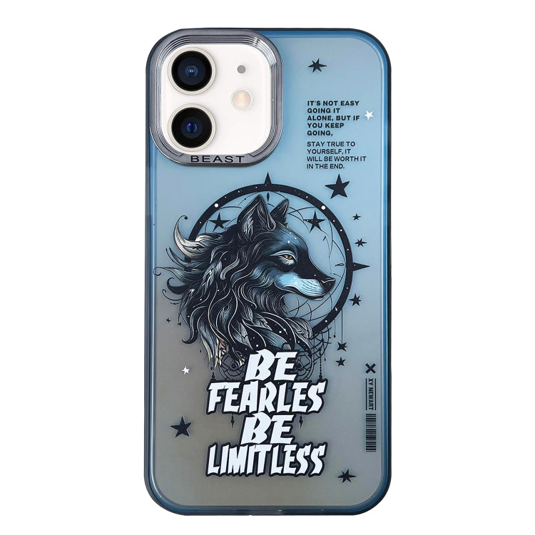Custodia TPU PC con motivo dipinto per iPhone 13 e serie 12