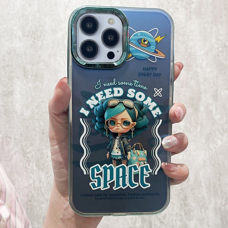 Custodia TPU PC con motivo dipinto per iPhone 13 e serie 12
