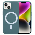 Custodia silicone liquido MagSafe per iPhone 15 Pro Max