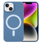 Custodia silicone liquido MagSafe per iPhone 15 Pro Max