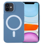 Custodia silicone liquido MagSafe per iPhone 12 Pro Max