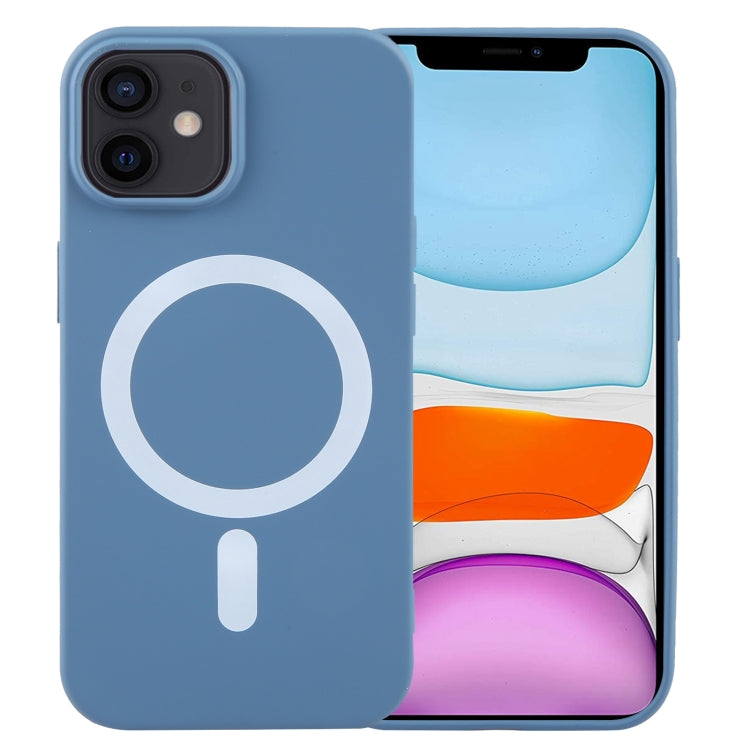 Custodia silicone liquido MagSafe per iPhone 12 Pro Max