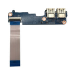 Scheda jack di ricarica USB per HP 15-CS, 15-CW e altri modelli