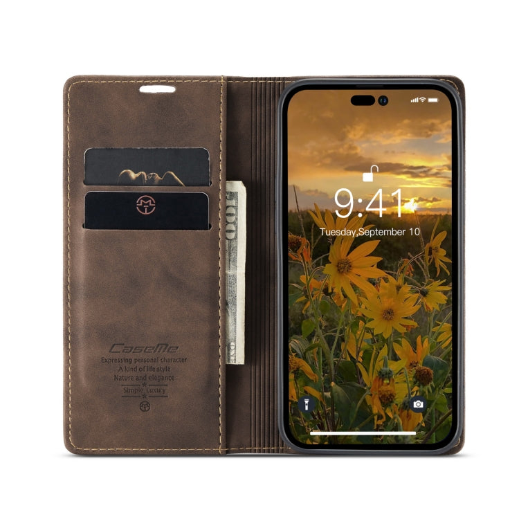 Custodia in pelle con vibrazione per iPhone 15 Pro Max