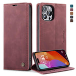 Custodia in pelle con vibrazione per iPhone 15 Pro Max
