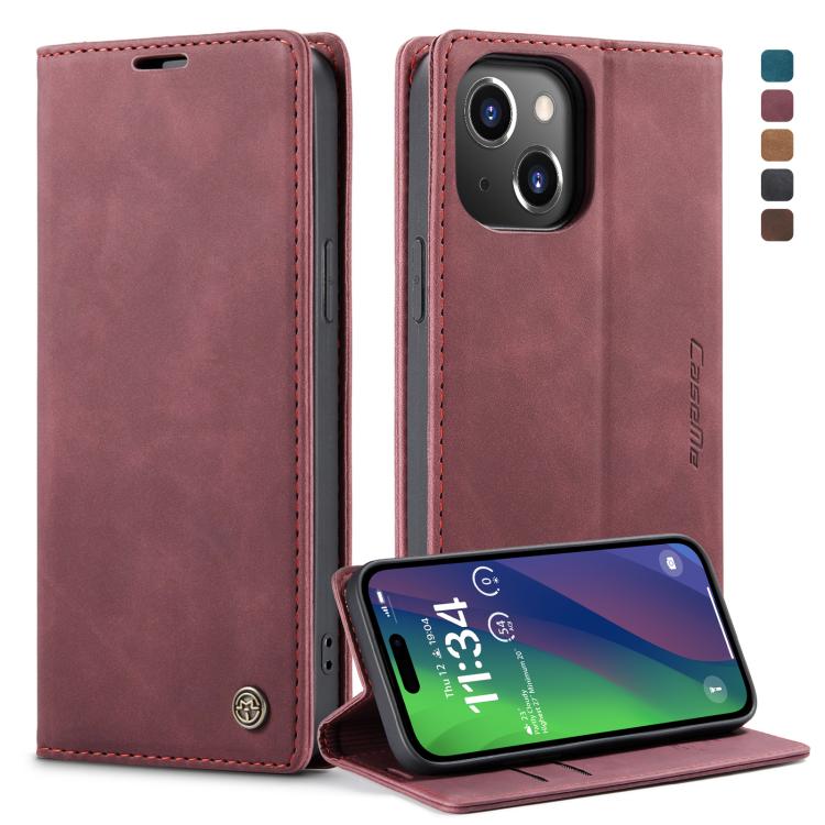 Custodia in pelle con vibrazione per iPhone 15 Pro Max