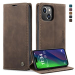 Custodia in pelle con vibrazione per iPhone 15 Pro Max