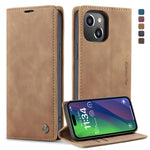 Custodia in pelle con vibrazione per iPhone 15 Pro Max