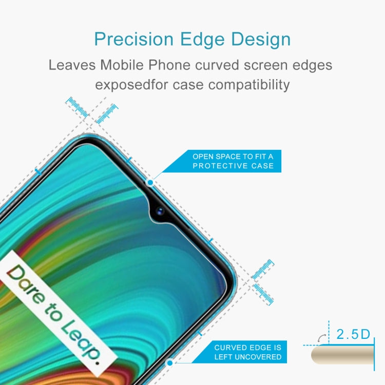Pellicola vetro temperato 0,26 mm 9H per OPPO Realme C3 e C11