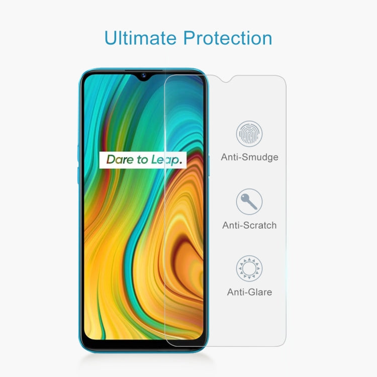 Pellicola vetro temperato 0,26 mm 9H per OPPO Realme C3 e C11