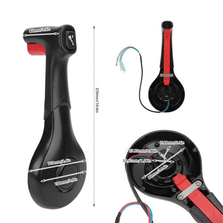 Gruppo maniglia scatola controllo motore Mercury 881148T03