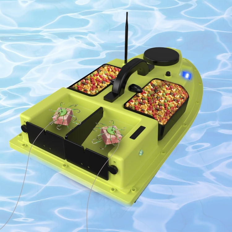 Supporto barca da pesca con esca telecomandata GPS