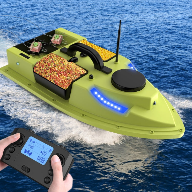 Supporto barca da pesca con esca telecomandata GPS