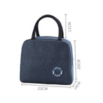 Borsa termica isolante con rivestimento in alluminio 20x15x6 cm