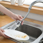 Rubinetto cucina con aeratore rotante universale