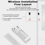 Campanello visivo smart Dingdong T30 WiFi con batteria