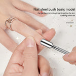Strumento manicure in acciaio inox 13,1 cm