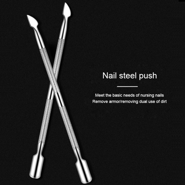 Strumento manicure in acciaio inox 13,1 cm