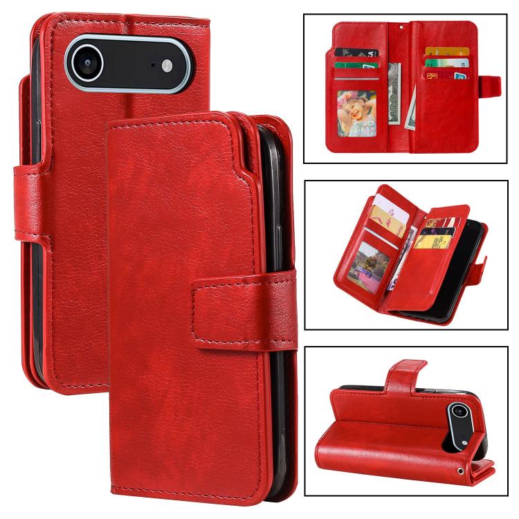 Custodia portafoglio in pelle per iPhone 17 Pro
