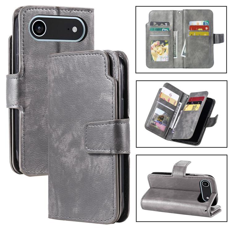 Custodia portafoglio in pelle per iPhone 17 Pro