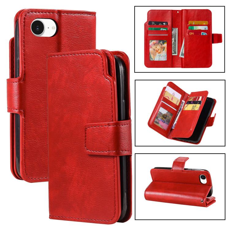 Custodia portafoglio in pelle per iPhone 18 Pro