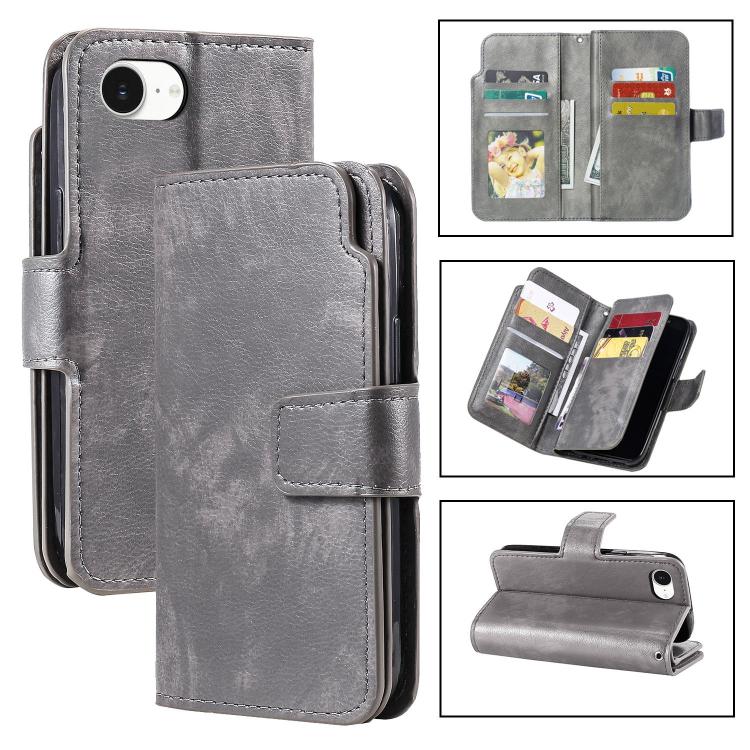 Custodia portafoglio in pelle per iPhone 18 Pro