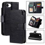 Custodia portafoglio in pelle per iPhone 18 Pro