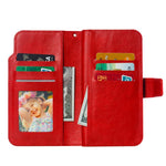 Custodia portafoglio in pelle per iPhone 18 Pro