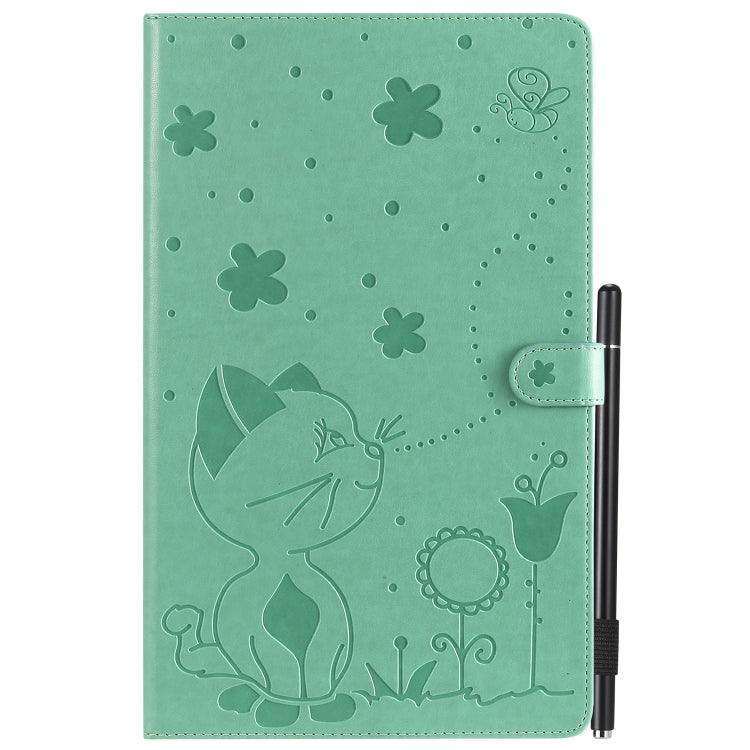 Custodia protettiva in pelle Cat Bee con funzione sleep/sveglia per Amazon
