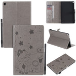 Custodia protettiva in pelle Cat Bee con funzione sleep/sveglia per Amazon